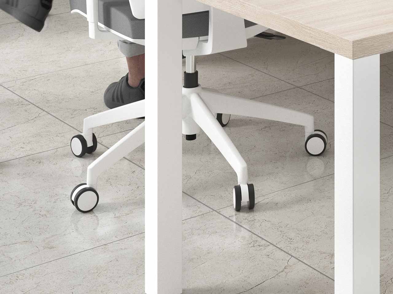 come scegliere le ruote per una sedia da ufficio