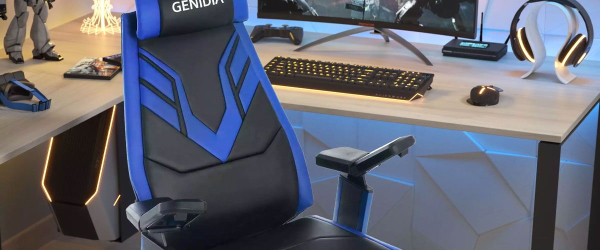 Sedia gaming in similpelle